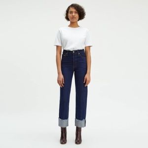 NWT Levi’s Selvedge Ribcage Jeans